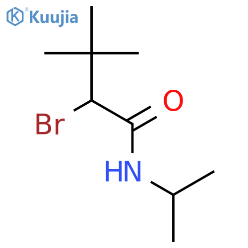 2-Bromo-N-isopropyl-3,3-dimethylbutanamide structure
