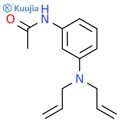 N,N-Diallyl-3-aminoacetanilide structure