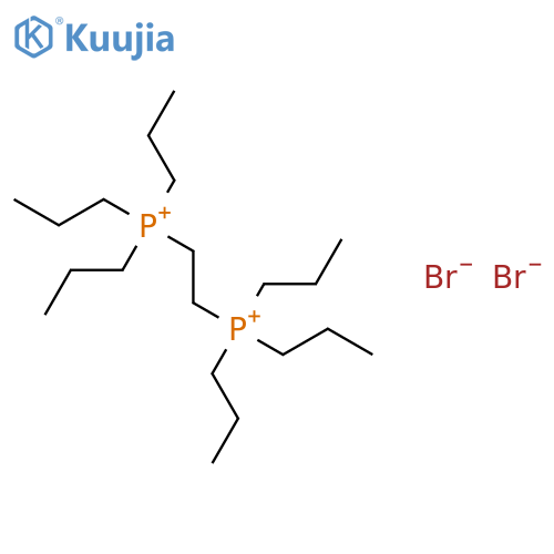 PHOSPHONIUM, 1,2-ETHANEDIYLBIS[TRIPROPYL-, DIBROMIDE structure