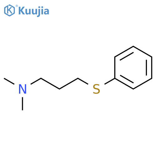 1-Propanamine, N,N-dimethyl-3-(phenylthio)- structure