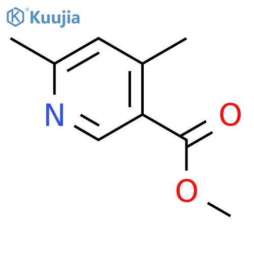 4,6-dimethyl-3-Pyridinecarboxylic acid methyl ester structure