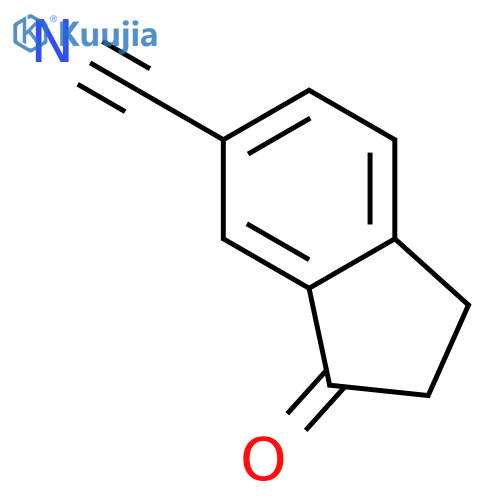 3-oxo-2,3-dihydro-1H-indene-5-carbonitrile structure