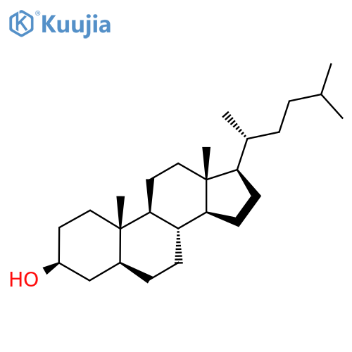 26,27-Dinorergostan-3-ol,(3b,5a)- (9CI) structure
