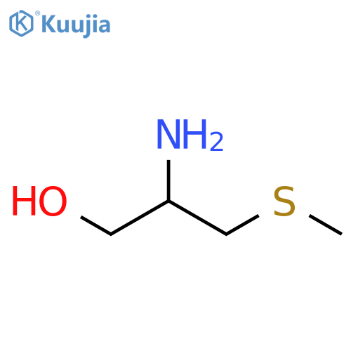 (2R)-2-amino-3-(methylsulfanyl)propan-1-ol structure
