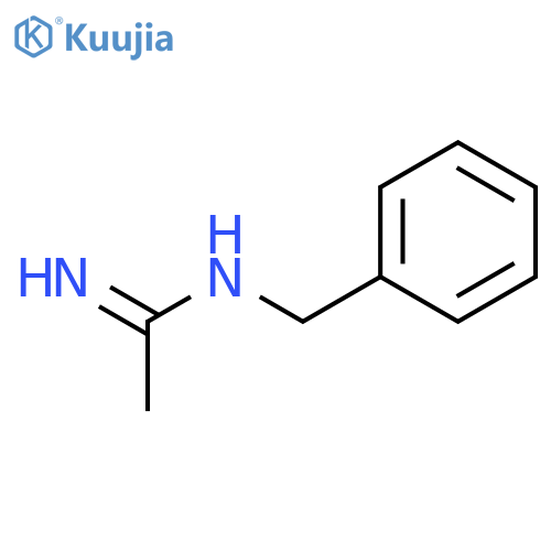 Ethanimidamide, N-(phenylmethyl)- structure