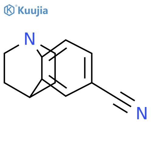2H-1,4-Ethanoquinoline-6-carbonitrile, 3,4-dihydro- structure