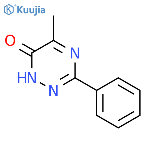 1,2,4-Triazin-6(1H)-one, 5-methyl-3-phenyl- structure