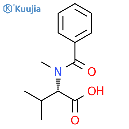 L-VALINE, N-BENZOYL-N-METHYL- structure