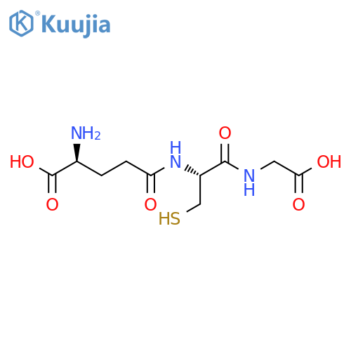 L-Glutathione reduced structure