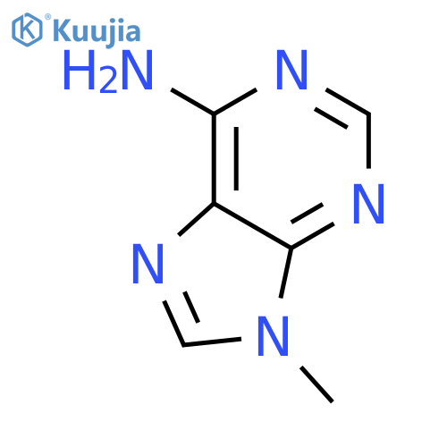 6-Amino-9-methylpurine(9-Methyl Adenine) structure