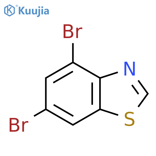 4,6-Dibromobenzothiazole structure