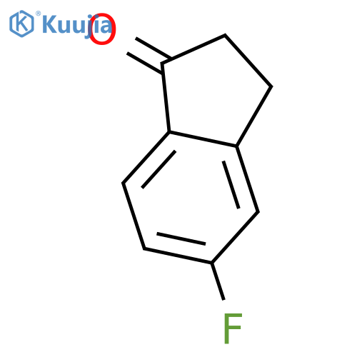 5-fluoroindan-1-one structure