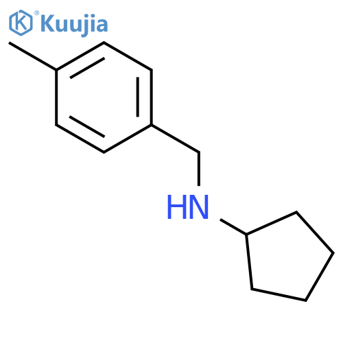 N-(4-Methylbenzyl)cyclopentanamine structure