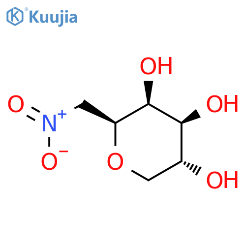 D-GALACTITOL, 2,6-ANHYDRO-1-DEOXY-1-NITRO- structure