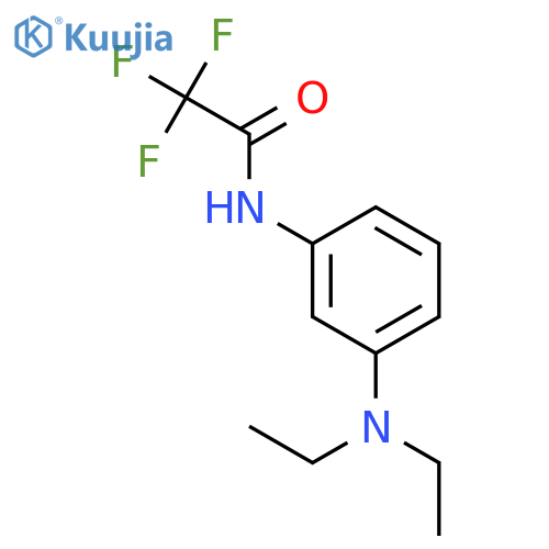 Acetamide, N-[3-(diethylamino)phenyl]-2,2,2-trifluoro- structure