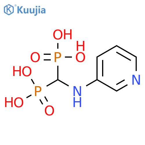 Phosphonic acid,P,P'-[(3-pyridinylamino)methylene]bis- structure
