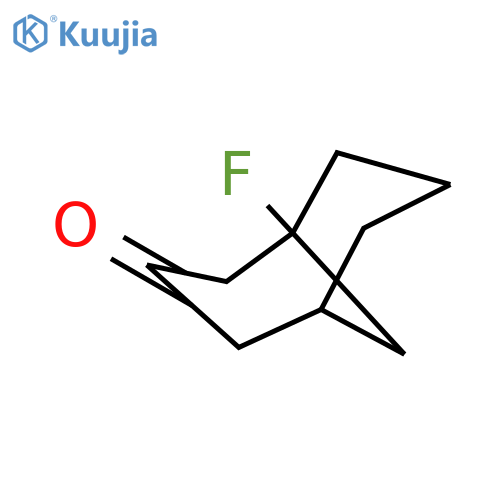 BICYCLO[3.3.1]NONAN-3-ONE, 1-FLUORO- structure