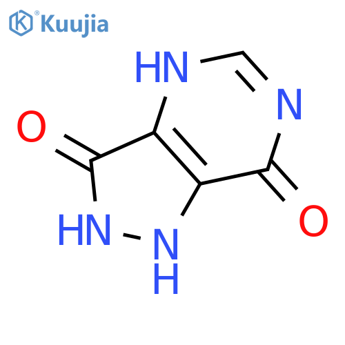 1H-Pyrazolo[4,3-d]pyrimidine-3,7(2H,4H)-dione  (9CI) structure