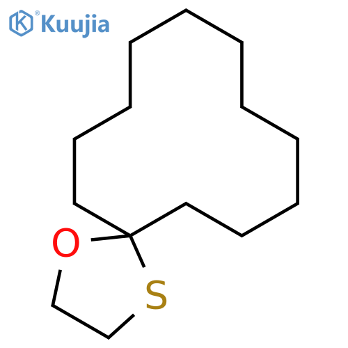 1-Oxa-4-thiaspiro[4.11]hexadecane structure