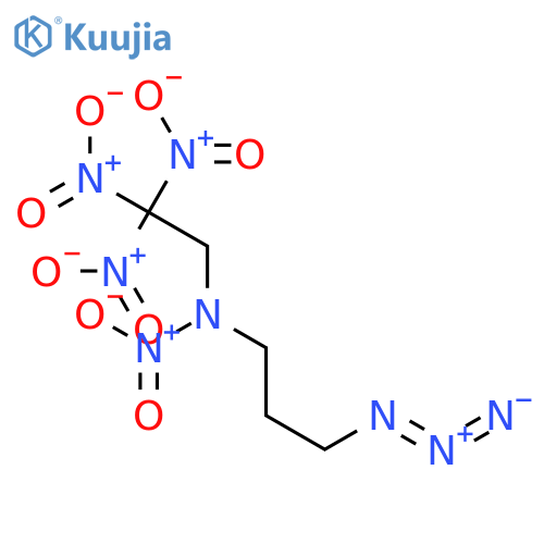 1-propanamine, 3-azido-N-nitro-N-(2,2,2-trinitroethyl)- structure