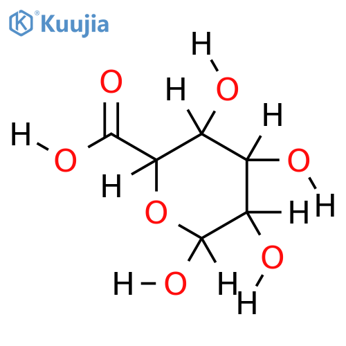 beta-D-galactopyranuronic acid structure