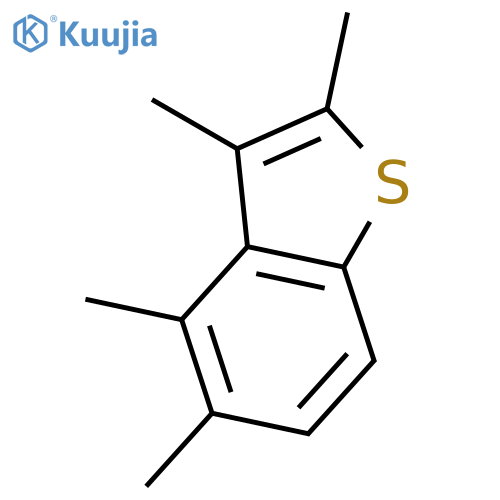 Benzo[b]thiophene,tetramethyl- (9CI) structure