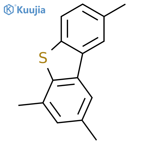 Dibenzothiophene,trimethyl- structure
