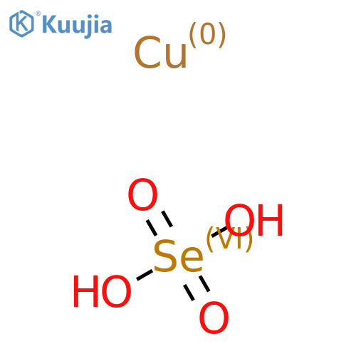 Selenic acid, copper salt structure