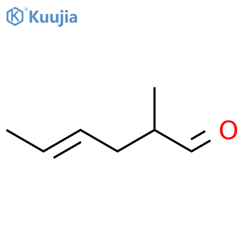 4-Hexenal, 2-methyl- structure