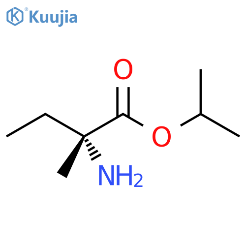 PROPAN-2-YL 2-AMINO-2-METHYLBUTANOATE structure