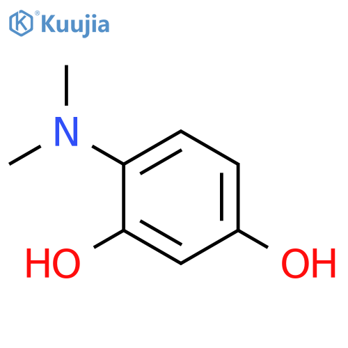 1,3-Benzenediol, 4-(dimethylamino)- (9CI) structure