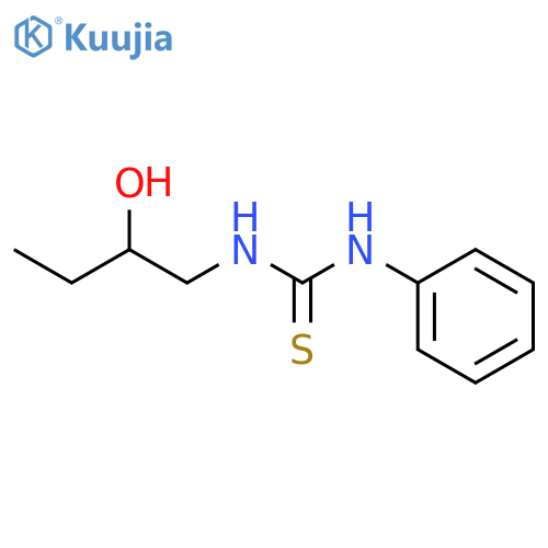 THIOUREA, N-(2-HYDROXYBUTYL)-N'-PHENYL- structure