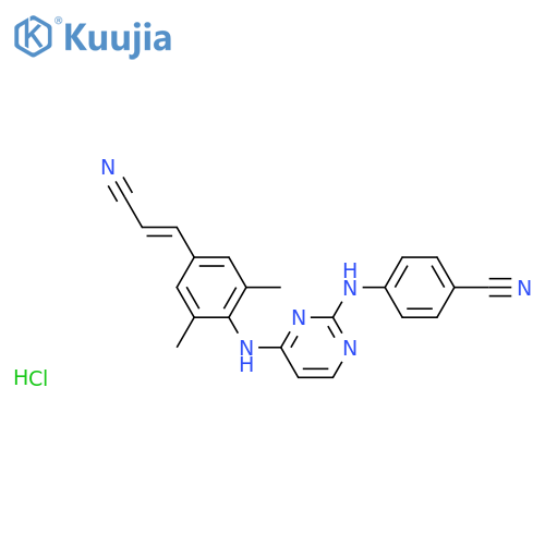 Rilpivirine Hydrochloride structure