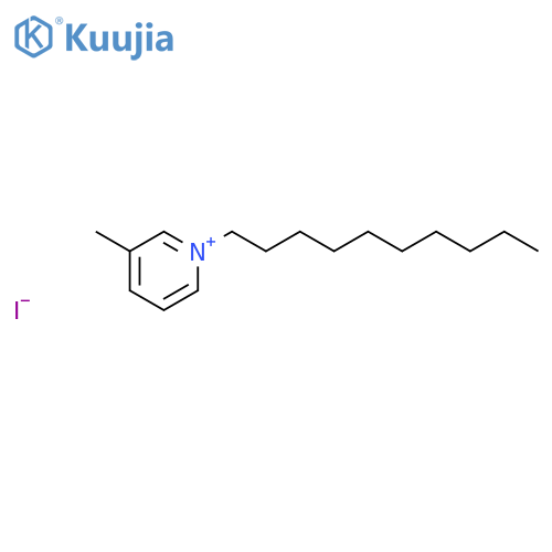 PYRIDINIUM, 1-DECYL-3-METHYL-, IODIDE structure