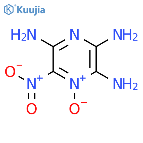PYRAZINETRIAMINE, 6-NITRO-, 1-OXIDE structure