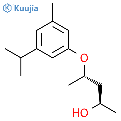 2-PENTANOL, 4-[3-METHYL-5-(1-METHYLETHYL)PHENOXY]-, (2R,4S)- structure