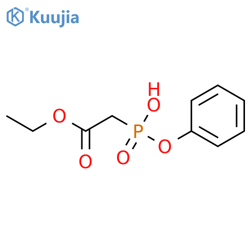 ACETIC ACID, (HYDROXYPHENOXYPHOSPHINYL)-, 1-ETHYL ESTER structure