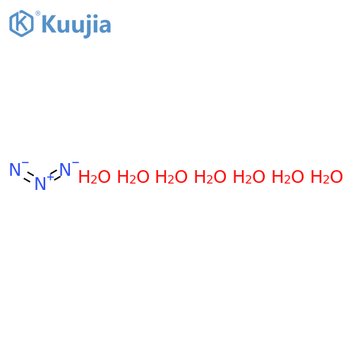 AZIDE, HEPTAHYDRATE structure