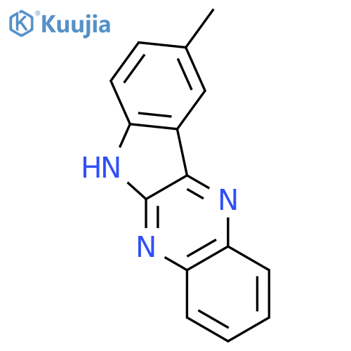 9-methyl-6H-indolo2,3-bquinoxaline structure