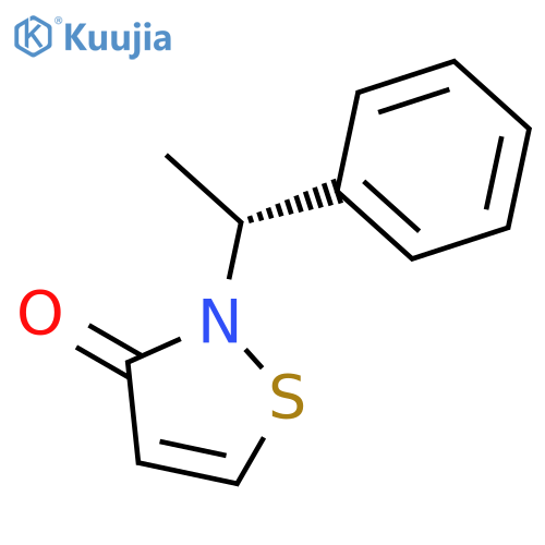 3(2H)-Isothiazolone, 2-[(1R)-1-phenylethyl]- structure
