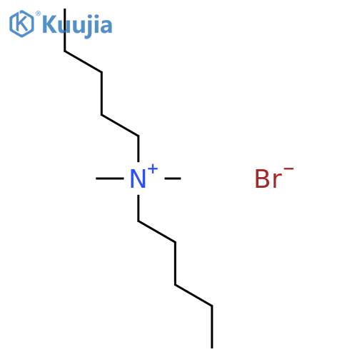 1-Pentanaminium, N,N-dimethyl-N-pentyl-, bromide structure
