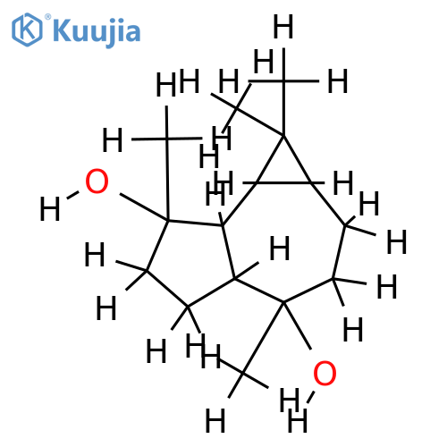 (-)-4alpha,10beta-aromadendranediol structure