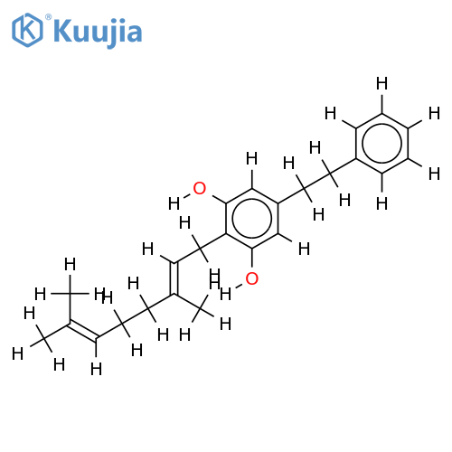2--5-geranyl-(1')-resorcin structure