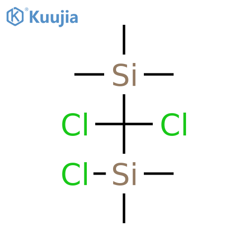 Chloro[dichloro(trimethylsilyl)methyl]dimethylsilane structure