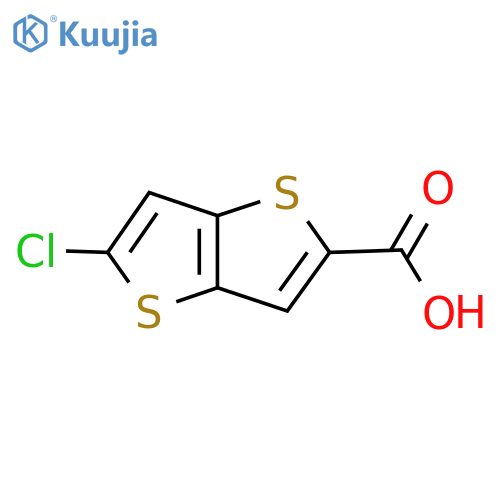 5-chlorothieno3,2-bthiophene-2-carboxylic acid structure