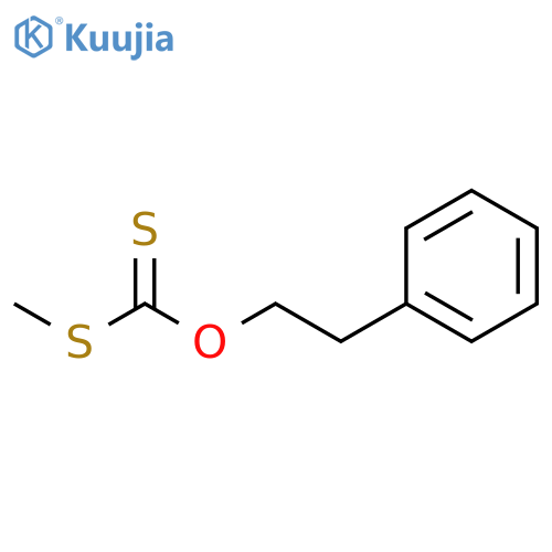 CARBONODITHIOIC ACID, S-METHYL O-(2-PHENYLETHYL) ESTER structure