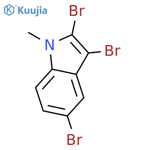 1H-Indole,2,3,5-tribromo-1-methyl- structure