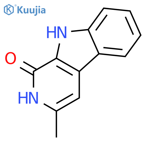 2,9-dihydro-3-methyl-1H-Pyrido[3,4-b]indol-1-one structure