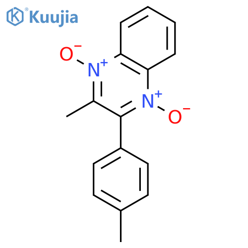 QUINOXALINE, 2-METHYL-3-(4-METHYLPHENYL)-, 1,4-DIOXIDE structure