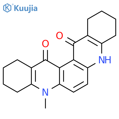5-methyl-1,2,3,4,5,8,9,10,11,12-decahydrodibenzo[b,j][4,7]phenanthroline-13,14-dione structure